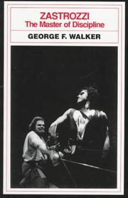Cover of Zastrozzi by George F. Walker