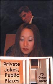 Cover of Private jokes, public places by Oren Safdie