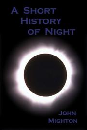 Front cover of A Short History of Night by John Mighton