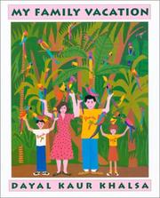 Front cover of My Family Vacation by Dayal Kaur Khalsa