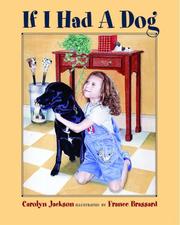Front cover of If I Had a Dog by Carolyn Jackson