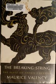 Cover of The breaking string by Maurice Valency