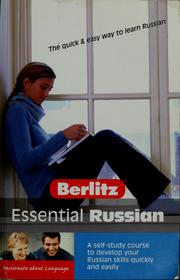 Cover of Essential Russian by Keith Rawson-Jones