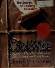 Front cover of Cookwise by Shirley O. Corriher