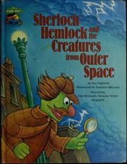 Front cover of Sherlock Hemlock and the creatures from outer space by Ray Sipherd