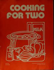 Cover of Cooking for two by Dorothy W. Davis