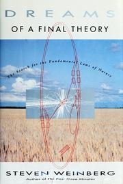 Front cover of Dreams of a final theory by Steven Weinberg