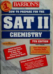 Front cover of How to prepare for the SAT II Chemistry by Joseph A. Mascetta