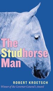 Cover of The studhorse man by Robert Kroetsch