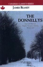 Cover of The Donnellys by James Reaney