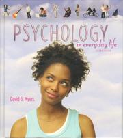 Front cover of Psychology in Everyday Life by David G. Myers