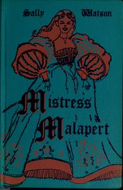 Cover of Mistress Malapert (Family Tree Series #2) by Sally Watson