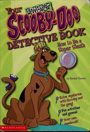 Front cover of Your Scooby-Doo detective book by Randal Stevens