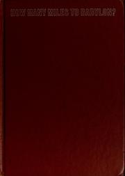 Cover of How many miles to Babylon? by Paula Fox