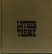 Cover of Luther Tarbox by Jan Adkins