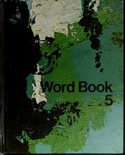 Front cover of My word book by Don C. Rogers