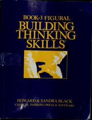 Front cover of Building thinking skills, book 3-figural by Howard Black
