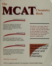 Front cover of The MCAT chemistry book by Ajikumar Aryangat