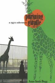 Cover of Pursuing Giraffe by Anne Innis Dagg