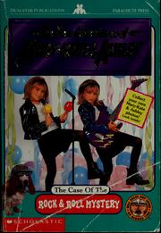 Front cover of The case of the rock & roll mystery by Lisa Eisenberg