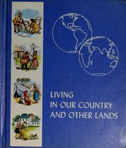 Front cover of Living in our country and other lands by Prudence Cutright