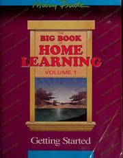 Front cover of The big book of home learning by Mary Pride