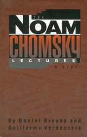Cover of The Noam Chomsky lectures by Daniel Brooks