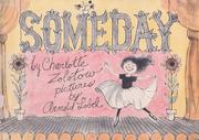 Front cover of Someday (Charlotte Zolotow Book) by Charlotte Zolotow