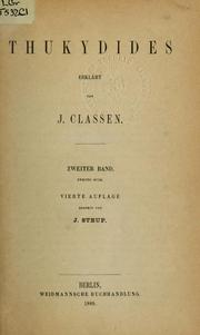 Cover of Thukydides by Thucydides