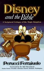 Front cover of Disney and the Bible by Perucci Ferraiuolo