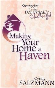 Cover of Making Your Home a Haven by Cyndy Salzmann
