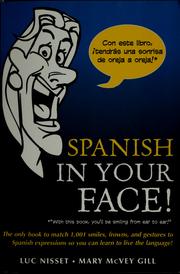 Front cover of Spanish in your face! by Luc Nisset