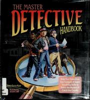 Front cover of The master detective handbook by Janice Eaton Kilby
