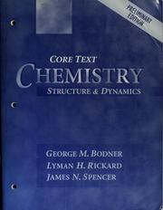 Front cover of Chemistry by George M. Bodner