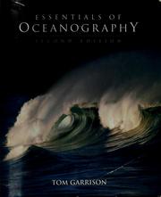 Cover of Essentials of oceanography by Tom S. Garrison