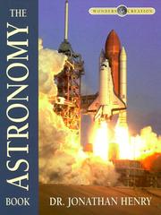 Cover of The Astronomy Book by Jonathan Henry