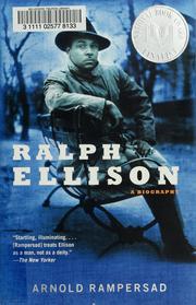 Cover of Ralph Ellison by Arnold Rampersad