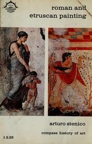 Front cover of Roman and Etruscan painting by Arturo Stenico