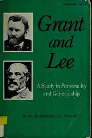 Cover of Grant & Lee by J. F. C. Fuller