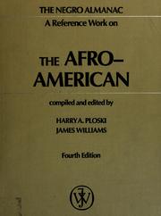 Cover of The Negro almanac by Harry A. Ploski
