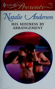 Front cover of His Mistress By Arrangement by Natalie Anderson