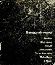 Cover of The Guests go in to supper by John Cage