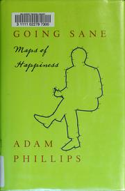 Cover of Going sane by Adam Phillips