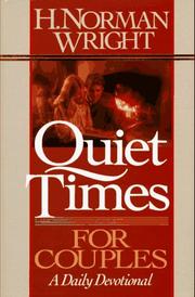 Cover of Quiet Times for Couples by H. Norman Wright