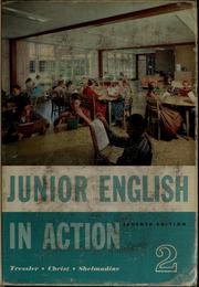 Cover of Junior English in action by Jacob C. Tressler