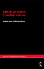 Cover of Capital as power by Jonathan Nitzan