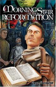 Front cover of Morning star of the Reformation by Andy Thomson