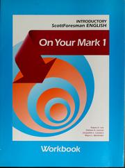 Cover of On your mark 1 by Lee, Robert D.