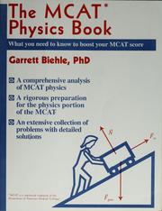 Cover of The MCAT physics book by Garrett Biehle