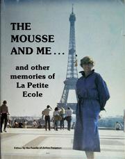 Front cover of The mousse and me by JoAnn Fangman